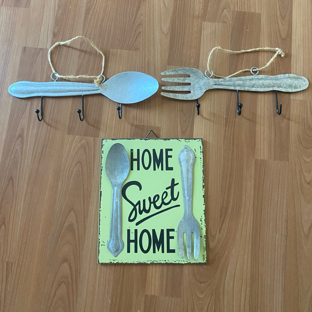 Metal Kitchen Wall Decor